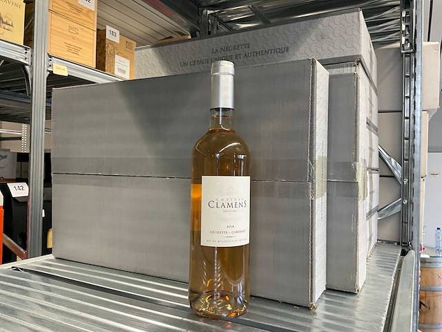 2018 château callenburgh négrette rose wijn (23x) - afbeelding 1 van  4