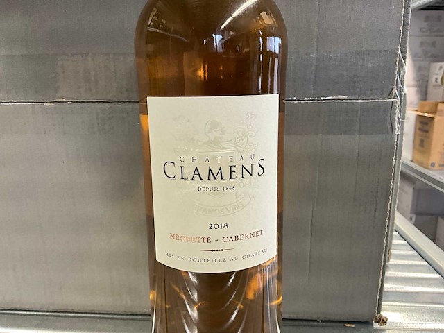 2018 château callenburgh négrette rose wijn (23x) - afbeelding 2 van  4