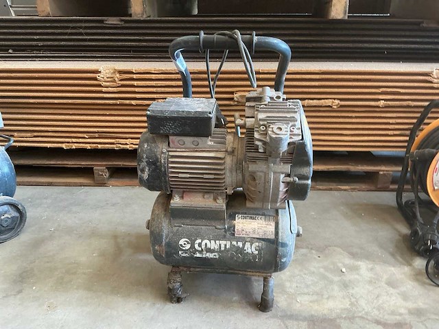 2018 contimac cm 240/10/10 wf verrijdbare luchtcompressor - afbeelding 1 van  4