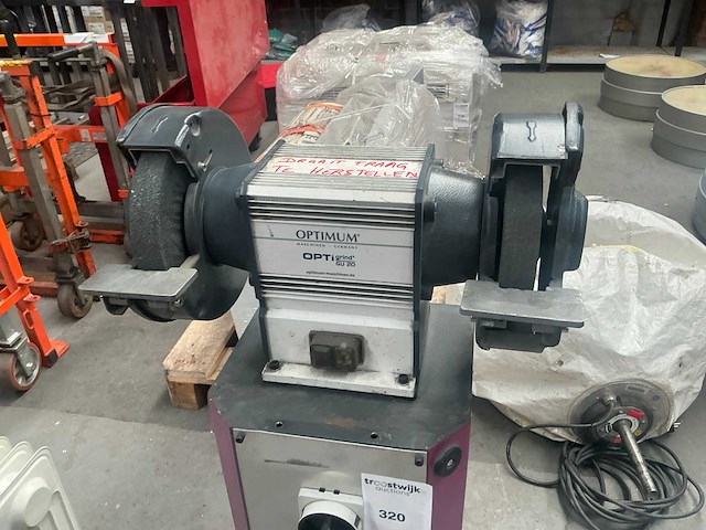 2018 contimac gu20 werkbankslijpmachine op voet - afbeelding 2 van  6
