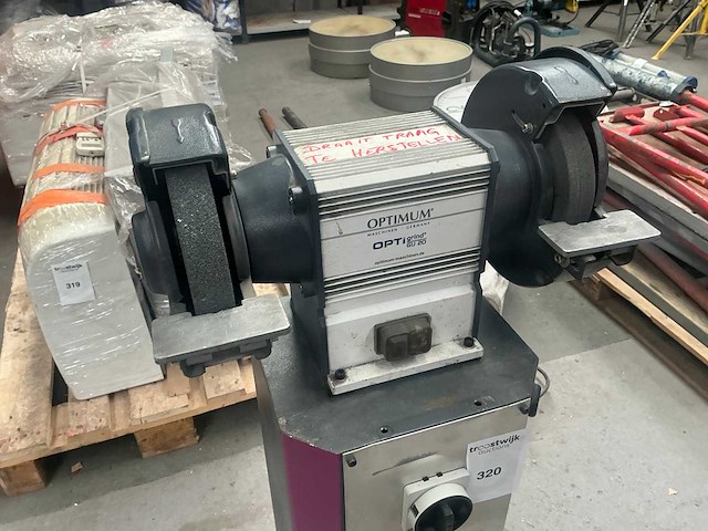 2018 contimac gu20 werkbankslijpmachine op voet - afbeelding 3 van  6