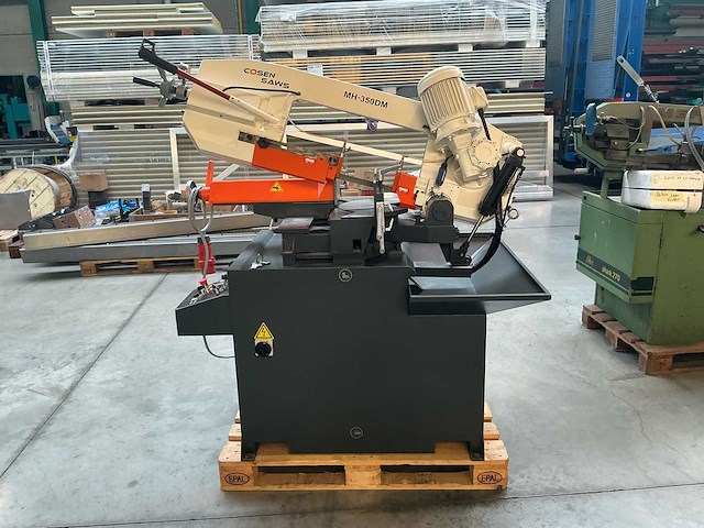 2018 cosen mh-350dm horizontale metaalbandzaag - afbeelding 11 van  20