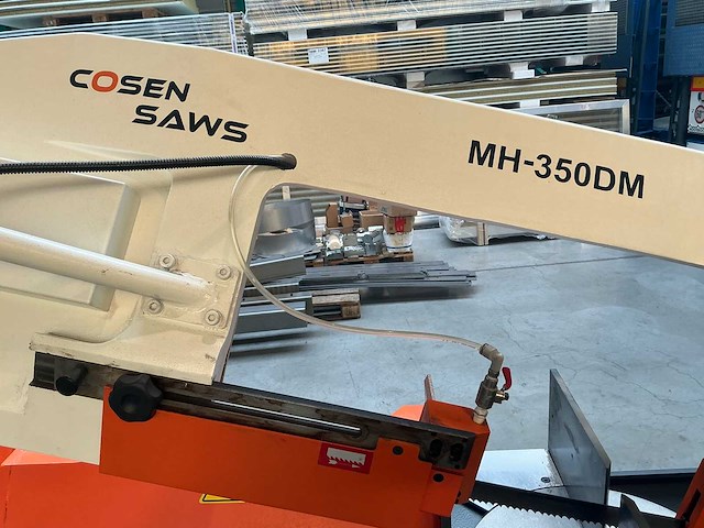 2018 cosen mh-350dm horizontale metaalbandzaag - afbeelding 15 van  20