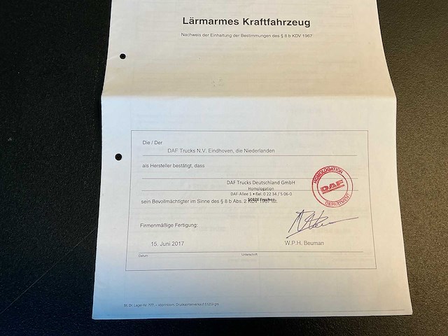 2018 daf xf 450 ft vrachtwagen - afbeelding 35 van  37