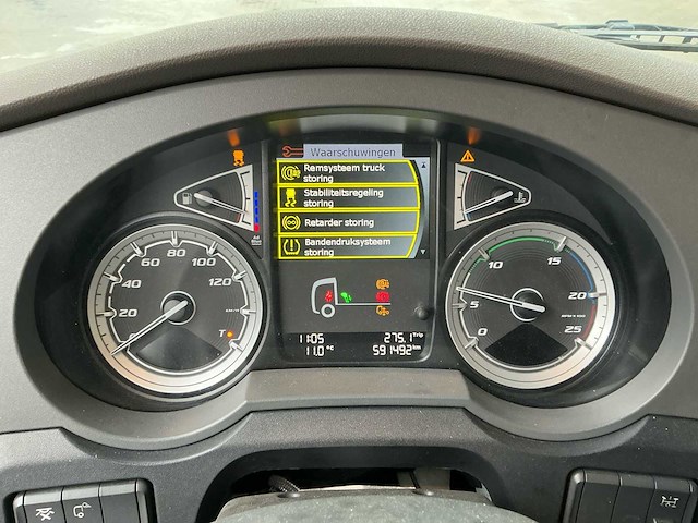 2018 daf xf 480 ft vrachtwagen - afbeelding 11 van  38