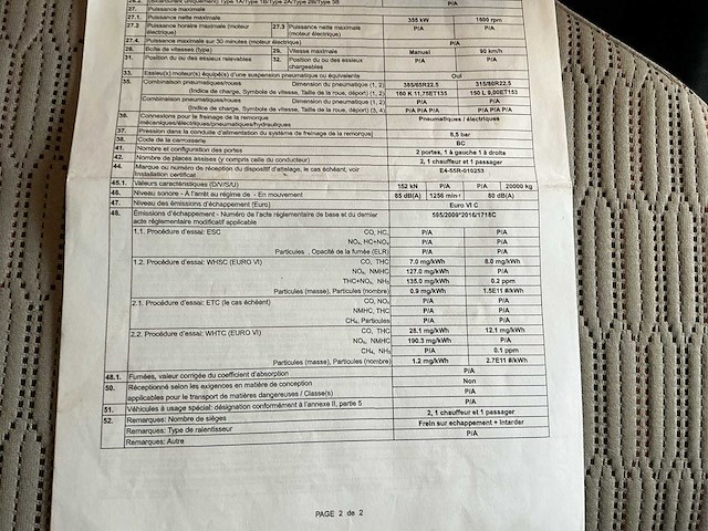 2018 daf xf 480 ft vrachtwagen - afbeelding 31 van  38