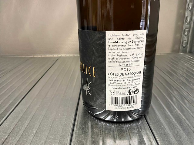 2018 délice witte wijn (48x) - afbeelding 2 van  3