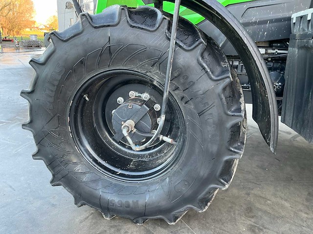 2018 deutz-fahr 6215 agroton ttv vierwielaangedreven landbouwtractor - afbeelding 18 van  28