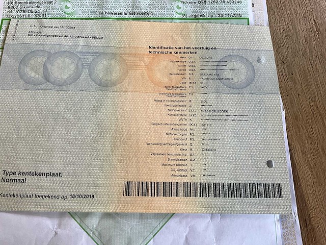 2018 dezeure k34 - trage oplegger - afbeelding 19 van  20