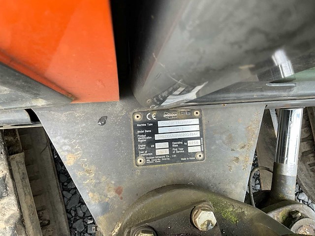 2018 doosan dx 62 r rupsgraafmachine - afbeelding 28 van  28