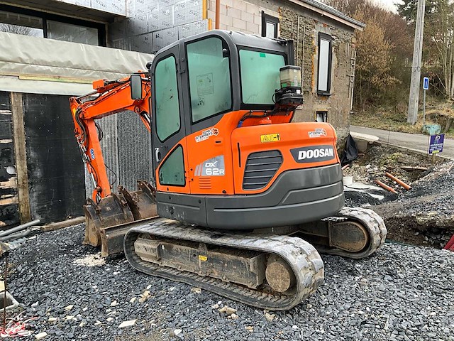 2018 doosan dx 62 r rupsgraafmachine - afbeelding 1 van  28