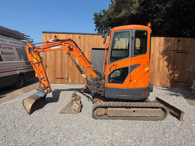 2018 doosan dx27z minigraafmachine - afbeelding 12 van  20