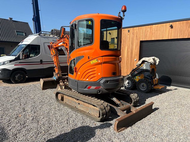2018 doosan dx27z minigraafmachine - afbeelding 14 van  20