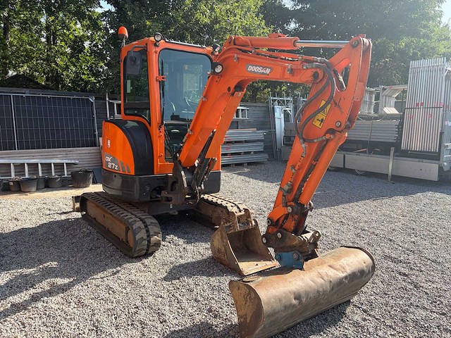 2018 doosan dx27z minigraafmachine - afbeelding 17 van  20