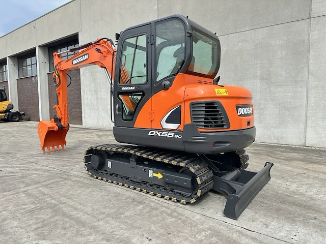 2018 doosan dx55-9c midigraafmachine - afbeelding 30 van  34