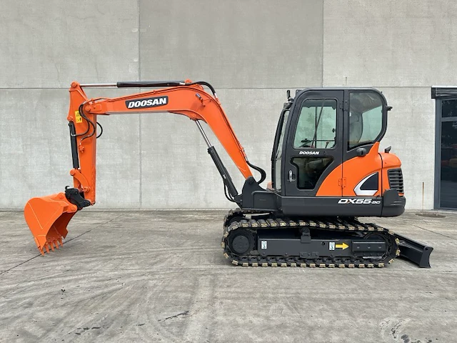 2018 doosan dx55-9c midigraafmachine - afbeelding 32 van  34