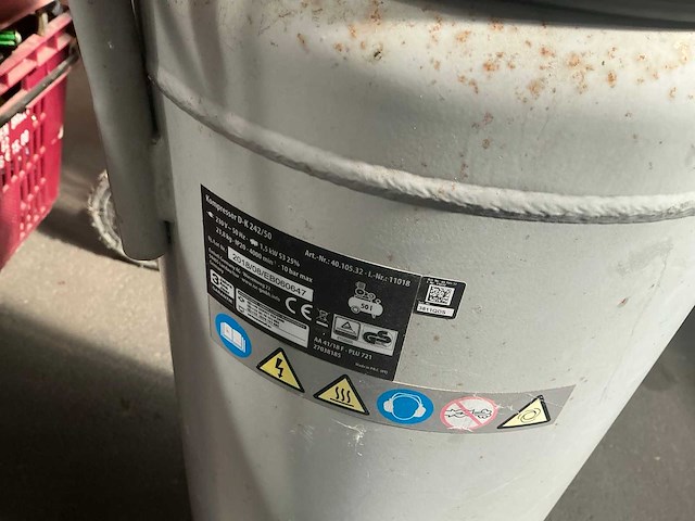 2018 duro pro d-k242/50 compressor - afbeelding 4 van  4