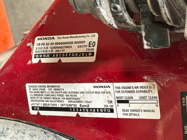 2018 e-power ep4100 aggregaat benzine 3,6kva 2x ra - afbeelding 5 van  7