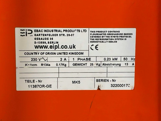 2018 ebac bd70 bouwdroger 14l - afbeelding 5 van  6