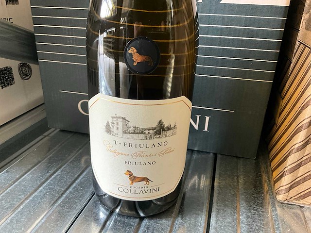 2018 eugenio collavini friulano witte wijn (22x) - afbeelding 2 van  4