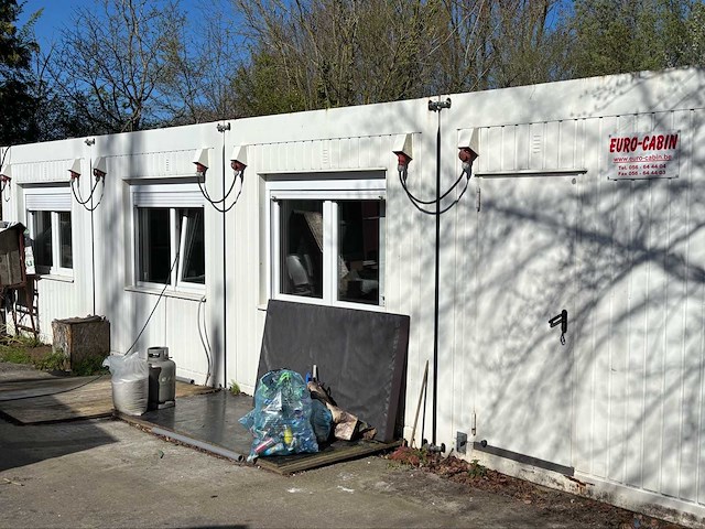 2018 euro cabin slaap / leef / kantoorunit + sanitair (video) - afbeelding 10 van  17