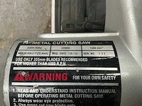 2018 euroboor edc.135 afkortcirkelzaagmachine - afbeelding 7 van  7