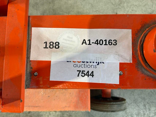 2018 european machinery group bs330 tegel-/klinkerknipper - 330mm - afbeelding 1 van  7