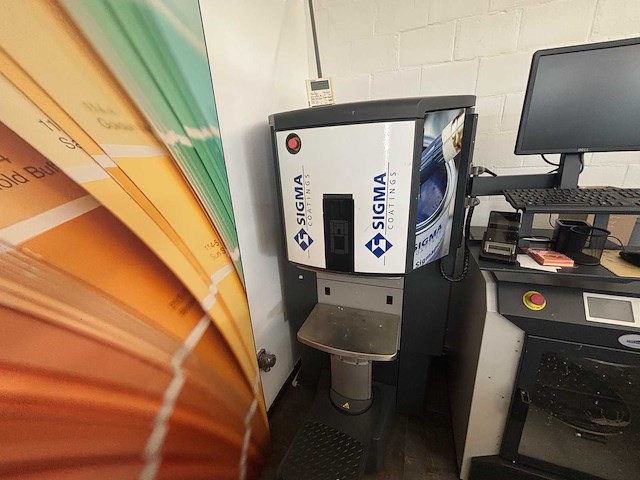 2018 fast & fluid - harbil ( sigma) ha480-32 automatic dispenser automatische verfdispenser - kleurmengmachine - verfmachine - afbeelding 1 van  6