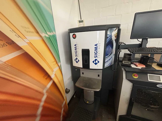 2018 fast & fluid - harbil ( sigma) ha480-32 automatic dispenser automatische verfdispenser - kleurmengmachine - verfmachine - afbeelding 1 van  6