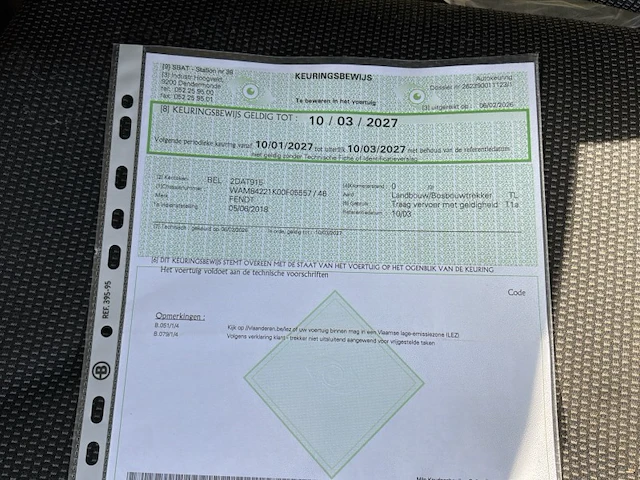 2018 fendt 828 vario vierwielaangedreven tractor - afbeelding 30 van  40