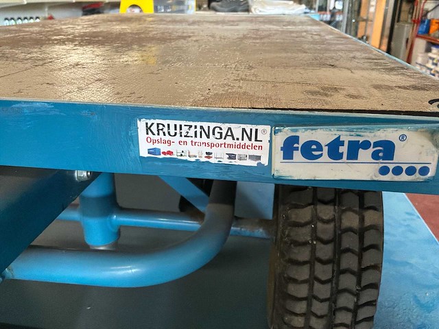 2018 feta 4001 hand hydraulische palletwagen - afbeelding 2 van  3