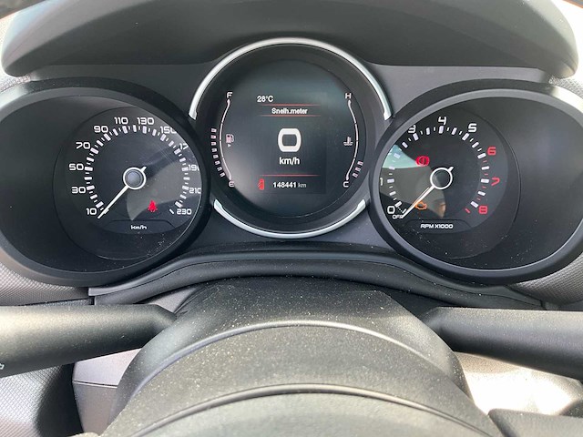 2018 fiat 500l 0.9 lounge monovolume - panoramisch dak - airco - trekhaak - benzine - afbeelding 27 van  66