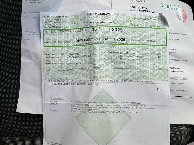 2018 fiat doblo lichte vracht - afbeelding 26 van  35