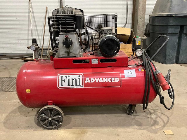 2018 fini bk119-270l-5 5t-ap 400/50 schroefcompressor - afbeelding 5 van  12