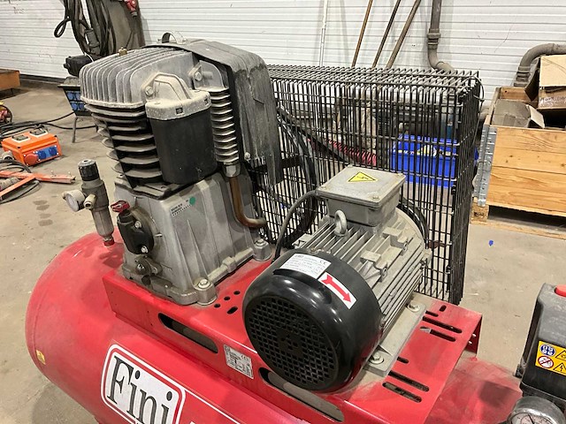 2018 fini bk119-270l-5 5t-ap 400/50 schroefcompressor - afbeelding 8 van  12
