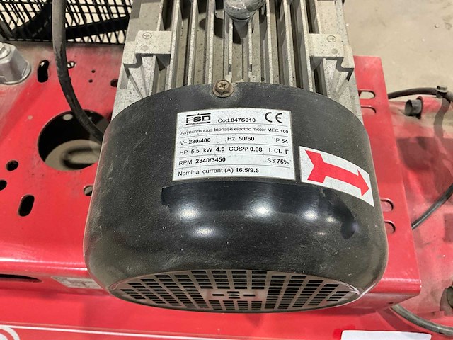 2018 fini bk119-270l-5 5t-ap 400/50 schroefcompressor - afbeelding 11 van  12