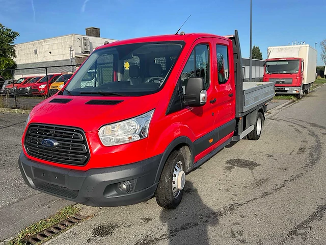 2018 ford 7 zitplaatsen dubbele cabine transit bedrijfswagen - afbeelding 1 van  31