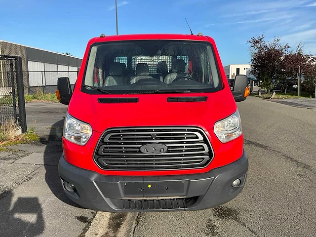 2018 ford dubbele cabine 7 zitplaatsen transit bedrijfswagen - afbeelding 9 van  35