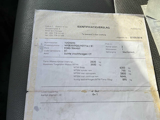 2018 ford dubbele cabine 7 zitplaatsen transit bedrijfswagen - afbeelding 29 van  35