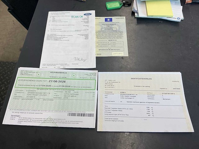 2018 ford transit courier bedrijfswagen - afbeelding 17 van  26