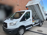 2018 ford transit kipper - automaat - airco - trekhaak - afbeelding 1 van  55
