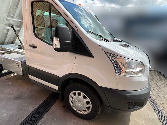 2018 ford transit kipper - automaat - airco - trekhaak - afbeelding 18 van  55