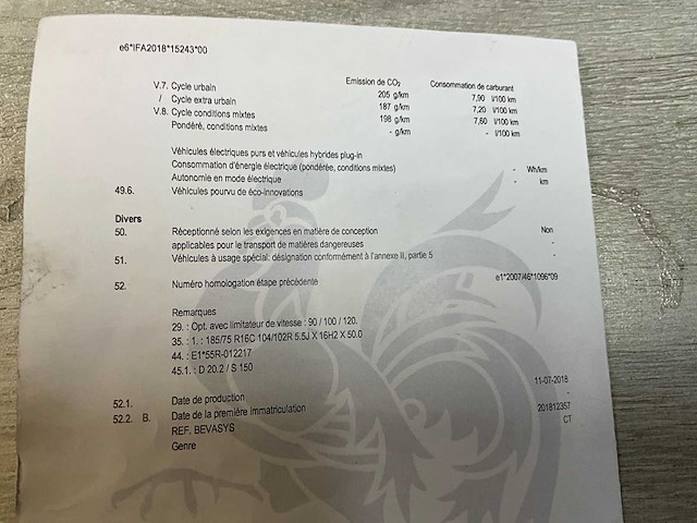 2018 ford transit kipper - automaat - airco - trekhaak - afbeelding 54 van  55
