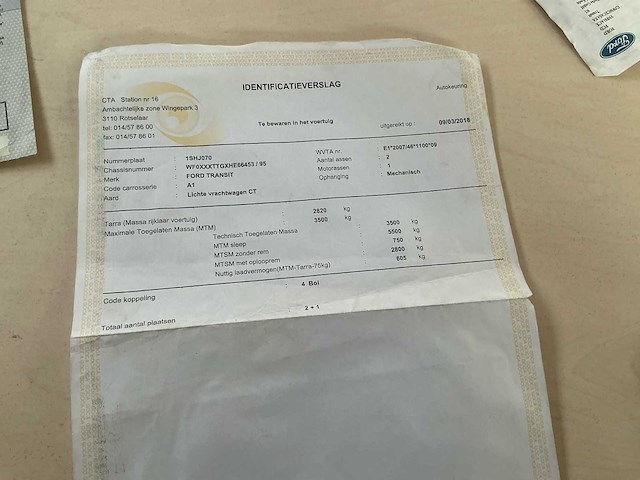 2018 ford transit personenauto - afbeelding 27 van  34