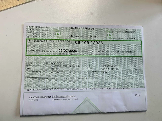 2018 henra 3 kant kipper kp3 aanhangwagen - afbeelding 14 van  15
