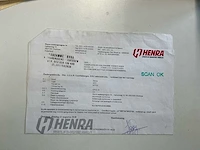 2018 henra 3 kant kipper kp3 aanhangwagen - afbeelding 15 van  15