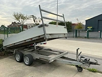 2018 henra 3 kant kipper kp3 aanhangwagen - afbeelding 5 van  15