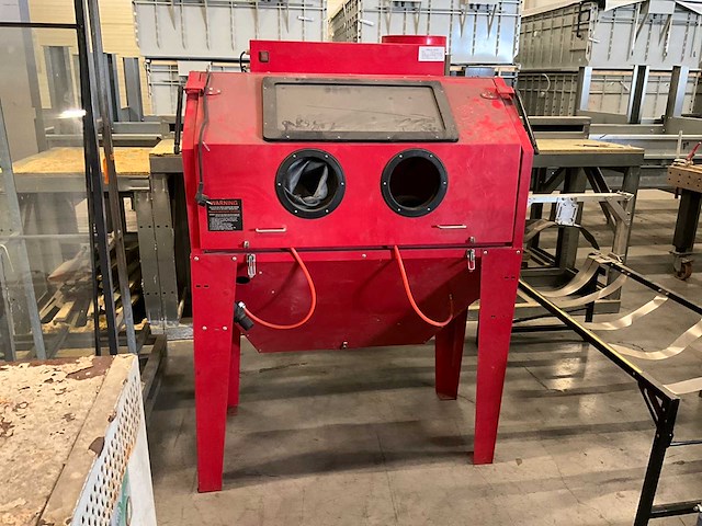 2018 hobbyblasters sb-212 zandstraalcabine - afbeelding 1 van  7