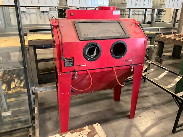 2018 hobbyblasters sb-212 zandstraalcabine - afbeelding 2 van  7