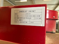 2018 hobbyblasters sb-212 zandstraalcabine - afbeelding 5 van  7